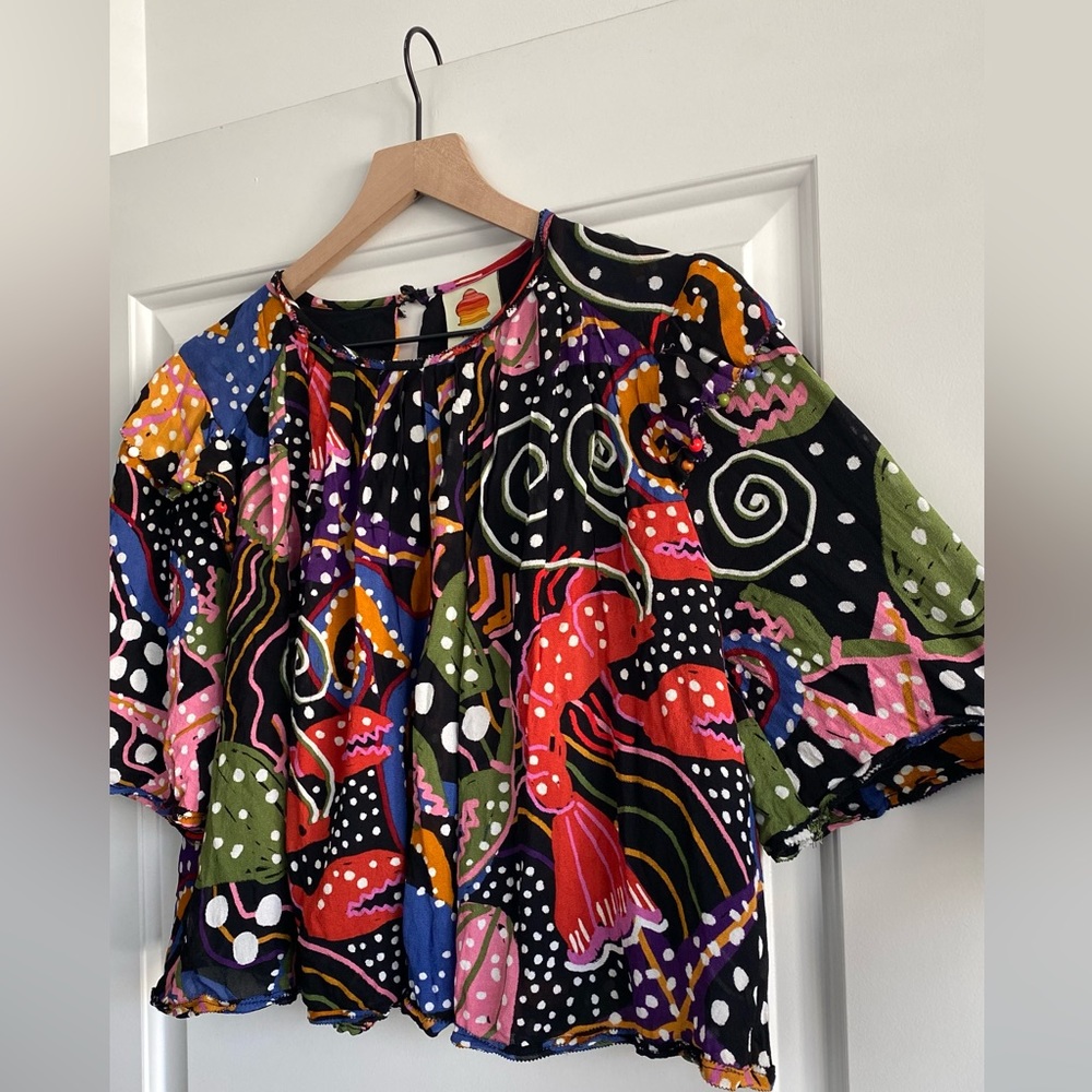 FARM Rio Multicolor Patterned Top - Picture 6 of 12
